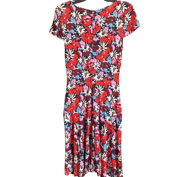 NWT Free People Key To Your Heart Floral Mini Dress. Size Large - Picture 10 of 15
